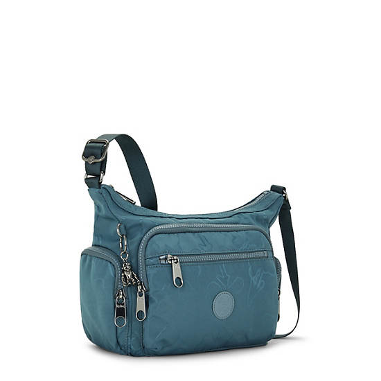 Kipling Gabbie Small Printed Çapraz Askılı Çanta Lacivert Gri | TR 2070IL